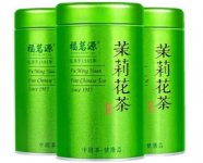 福茗源茉莉花茶浓香耐泡型罐装125g