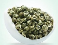 忆江南茶叶茉莉花茶特种级浓香茉莉香珠罐装200g