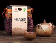 三鹤六堡茶广西特产梧州茶厂黑茶特级散茶500克